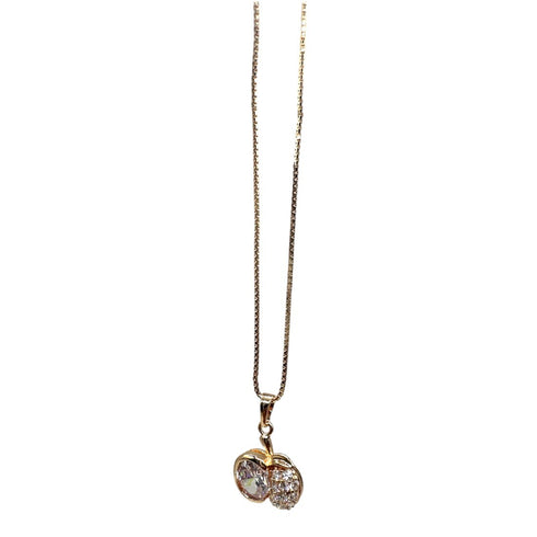 Natural Round Cut Diamond Pendant Necklace - D126 - 2